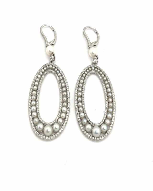 PLAT OVAL DROP EAR W DIA 1.7